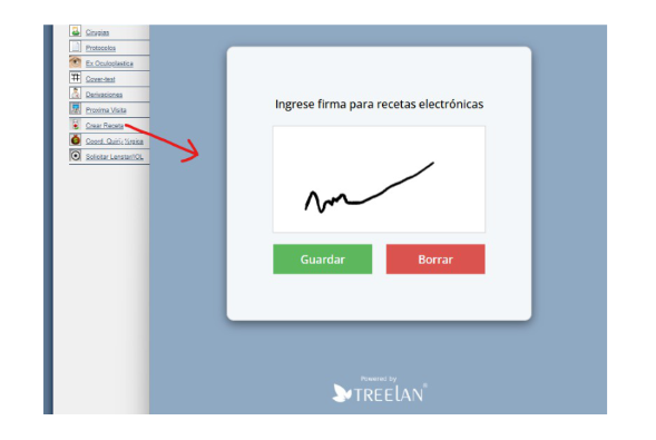 Paso 3: Crear recetas desde la historia clínica